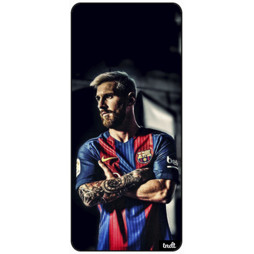 Messi Cruzando Brazos Barcelona