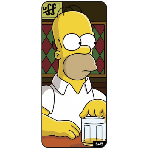Los Simpson Homero Birra