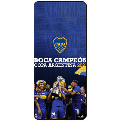 Boca Jugadores Copa Argentina 2021 Campeon