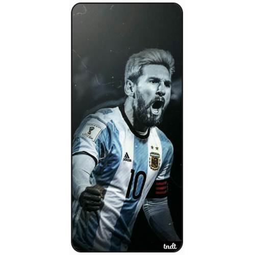 Messi Corriendo Azul Argentina