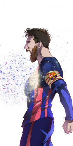 Messi Dibujo Barcelona - Messi - TNDT