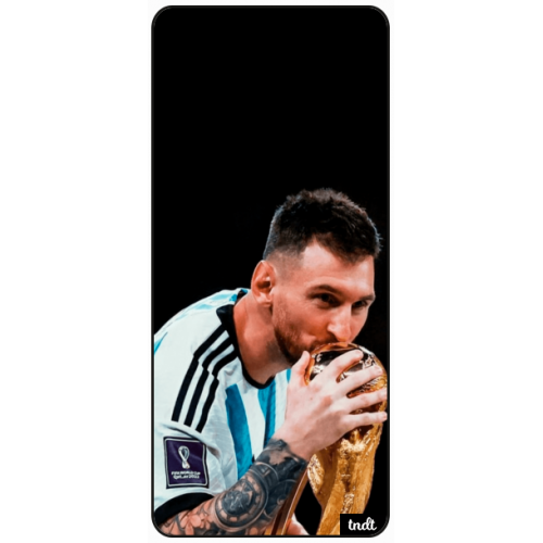 AFA Messi besando la copa II