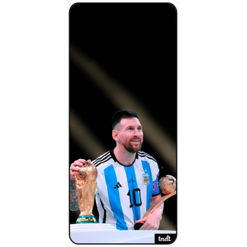 AFA Messi Con La Copa Del Mundo
