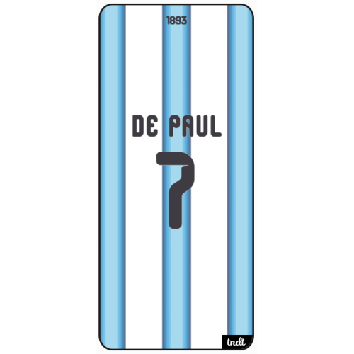 AFA Argentina Camiseta 2026 Mundial De Paul