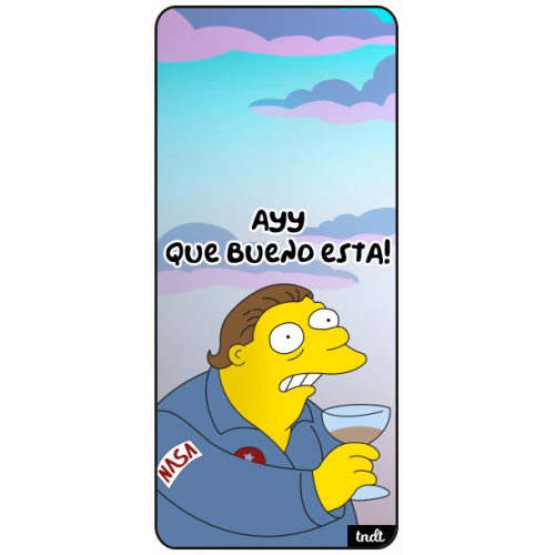 Los Simpsons Barney Astronauta