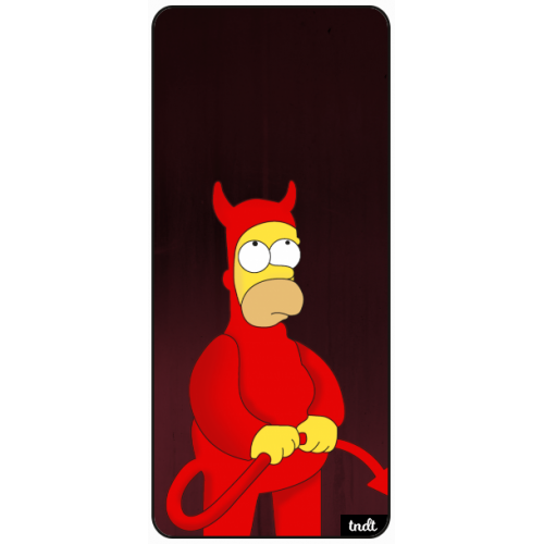Los Simpsons Homero Diablo