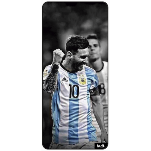 Messi Celebrando Mano Argentina