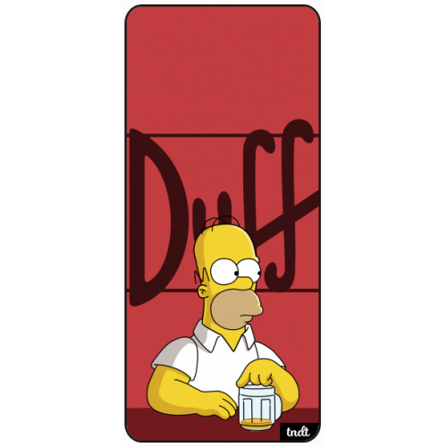 Los Simpson Homero Duff