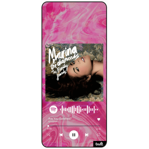 Musica Are You Satisfied? MARINA Spotify QR
